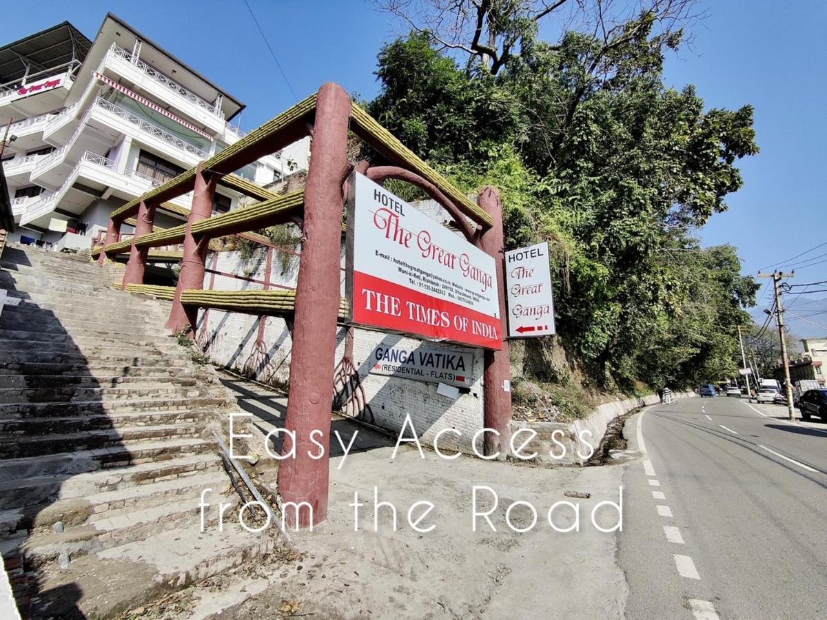 Hotel The Great Ganga Rishīkesh Eksteriør bilde